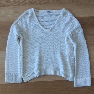 Madewell White Cream Sweater XXS